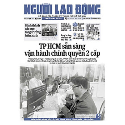 báo Người Lao Động từ ngày 09-06-2025 đến 15-06-2025