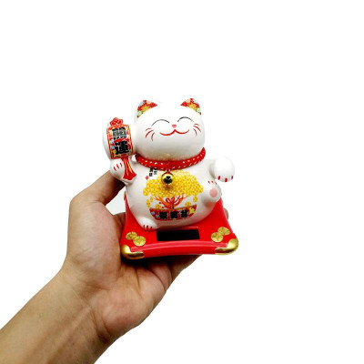 Tượng Mèo Thần Tài Vẩy Tay Tự Động 0505