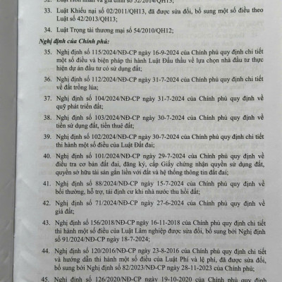 Sách Chỉ Dẫn Tra Cứu Áp Dụng Luật Đất Đai 2024 - ThS. Nguyễn Biên Thùy và ThS. Phạm Thị Hằng (V2434A)