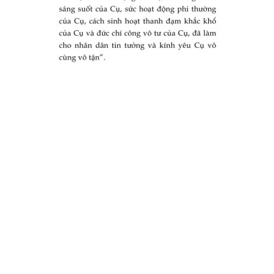 Hồ Chủ Tịch của chúng ta (Xuất bản lần thứ tư) bản in 2025