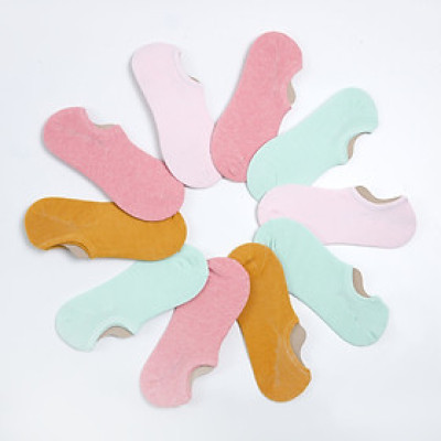 Combo 10 đôi vớ tất lười nữ ALLPUR chống tuột gót thoáng khí khử mùi siêu nhẹ