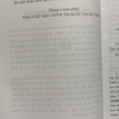 Bộ luật Hàng hải Việt Nam năm 2015 (sửa đổi bổ sung 2018, 2023)