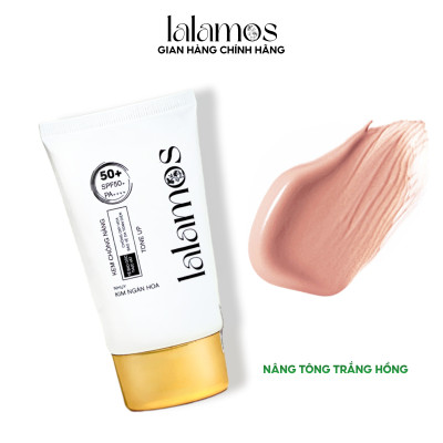 Kem Chống Nắng Lalamos Nhụy Kim Ngân Hoa Nâng Tone SPF 50+ PA++++ 50ml