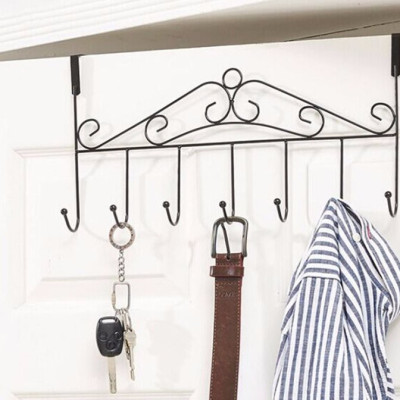 Combo 2 Móc Sau Cửa Tiện Dụng Dành Cho Gia Đình - Màu Đen - Tặng 1 quà tặng cho gia đình