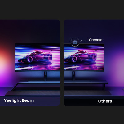 Set 2 Đèn thanh RGB thông minh đa năng Yeelight Beam - Hỗ trợ Matter, Homekit - Game sync, Music sync