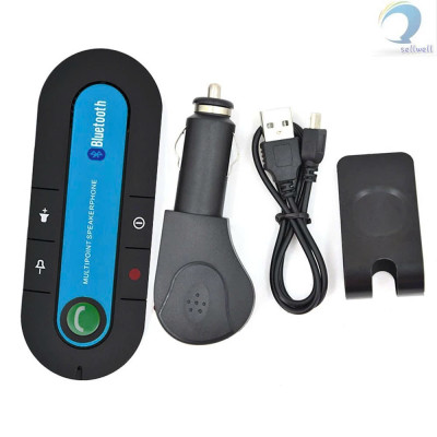 Loại Tốt Nhất Thiết Bị Bluetoo Không Dây Gắn Tấm Che Nắng Ô Tô – Đàm Thoại Rảnh Tay, Lái Xe An Toàn