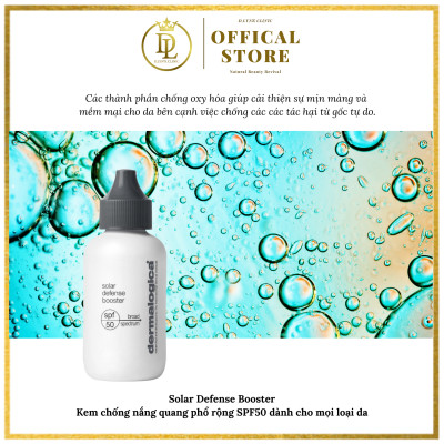 Kem chống nắng quang phổ rộng dành cho mọi loại da Dermalogica - Solar Defense Booster SPF50 50ml