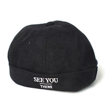 Nón Beanie vành tròn ️ Mũ tròn phong cách Retro Hàn Quốc form Unisex nam nữ N04