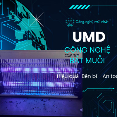 Đèn diệt muỗi côn trùng công nghiệp CON DƠI model CN05 Công Suất 35w-diện tích 100m2