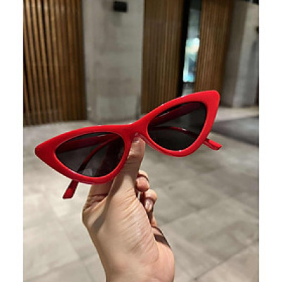 Kính râm mắt mèo nhỏ chống nắng, chống tia Uv nhiều màu cho nữ