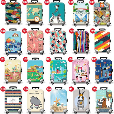 Túi bọc bảo vệ vali -Áo vỏ bọc vali - 3 Con Gấu Xanh Đen