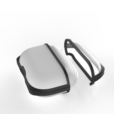 Bao Case PC + TPU Cho Airpods Pro - Viền Colour_ Hàng chính hãng