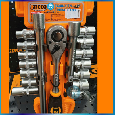 Bộ đầu tuýp 17 chi tiết HKTS12171