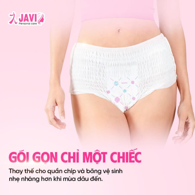 Băng vệ sinh Quần Peppy Shana ngày đêm, mềm mại, thấm hút tối đa, chống tràn GÓI LỚN SIÊU TIẾT KIỆM 10 quần/gói