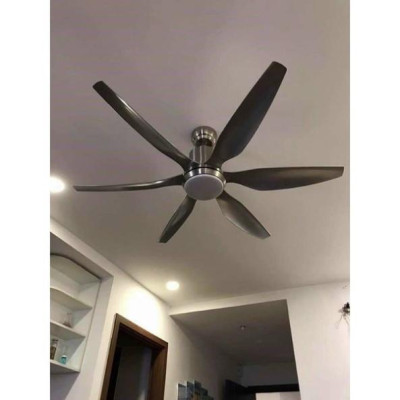 BH 5 năm nguyên nhân DC 6 cấp độ quạt trần trên nhà đèn sải cánh 1,4m, LED 3 as, đảo chiều hút ẩm, chỉ đạo không chạm GR