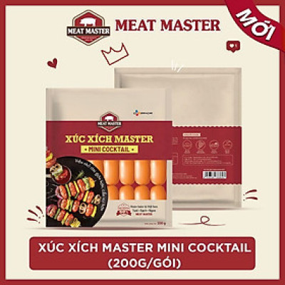 Xúc xích Master Mini Cocktail 200g/túi