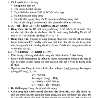 100 Đề Kiểm Tra Vật Lý 6