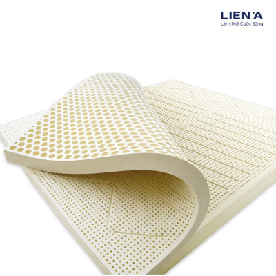 Nệm Cao Su Liên Á LaDome Cao 10cm - Giường Đôi - Đệm Cao Su Thiên Nhiên 100%