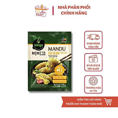Bánh Mandu Thịt và Bắp CJ Bibigo – Gói 175g