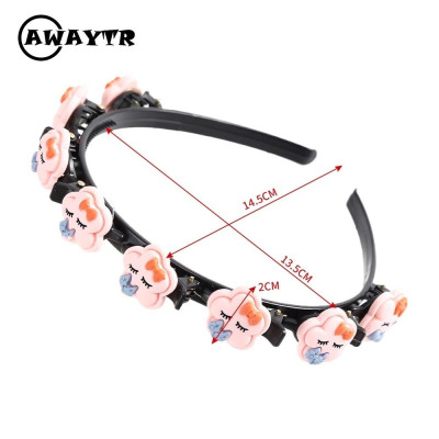 Băng đô họa tiết hoạt hình phong cách Hàn Quốc dễ thương cho bé gái