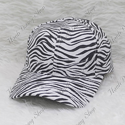 Nón kết ngựa vằn họa tiết hot trend độc đáo, lạ mắt, khóa gài xịn, phong cách thời trang mới - Hạnh Dương