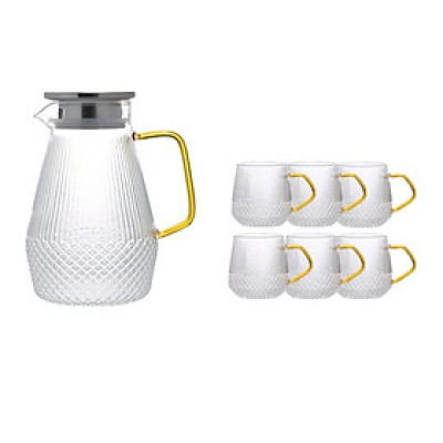 Combo bình cốc kèm giá úp và khay chữ nhật