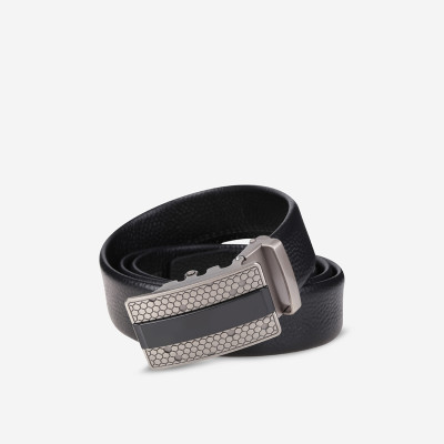 Thắt Lưng Nam Da Thật IDIGO MD1-4024 Màu Đen