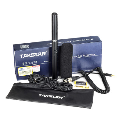 Micro Phỏng Vấn Cho Máy Ảnh Máy Quay Takstar SGC-578
 - Hàng Chính Hãng