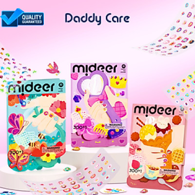 Dán móng tay cho bé Mideer Nail stickers miếng dán móng tay giả an toàn cho bé gái