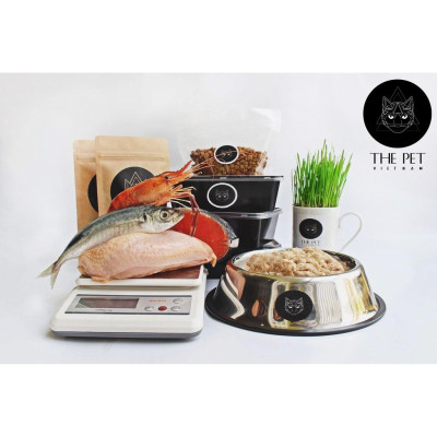 Thức Ăn Chó Mèo Dạng Pate Tươi THEPETVN Vị Tôm (Prawn Pet Paste)