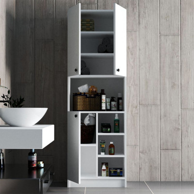 Tủ phòng tắm gỗ hiện đại SMLIFE Sebura