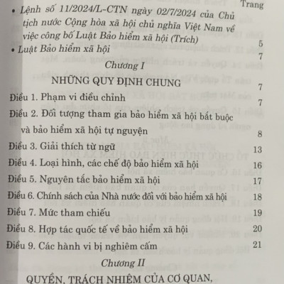 Luật Bảo hiểm xã hội năm 2024