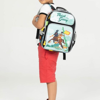 Ba Lô C1 Fairy Tale - Thánh Gióng B-12-094 - Màu Đen