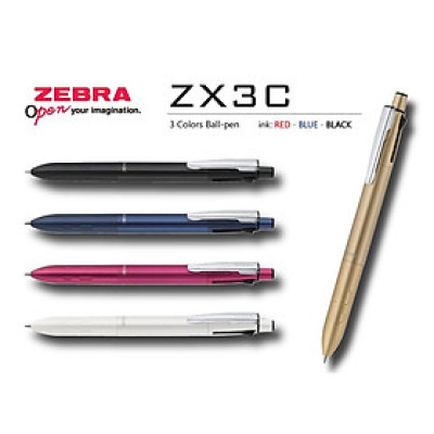 Viết 3 Ngòi ZX3C Zebra - Nhật 