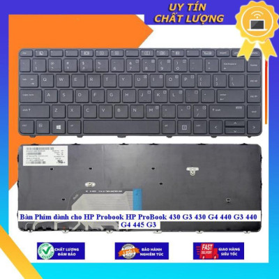 Bàn Phím dùng cho HP Probook HP ProBook 430 G3 430 G4 440 G3 440 G4 445 G3 - Hàng Nhập Khẩu New Seal