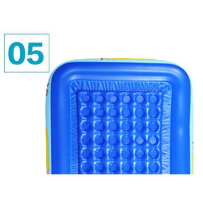  Bể Bơi Phao 2M1 3 tầng hàng Cao cấp (Tặng bộ miếng vá + h.d sử dụng)