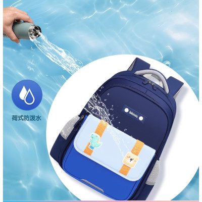 BINBES - BNS-6076 Balo học sinh Cấp 1 siêu nhẹ, chống gù, chống thấm nước. cặp sách học sinh