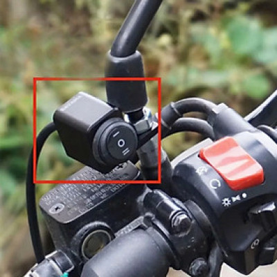 Công Tắc Gắn Chân Gương 3 Chế Độ Cho Đèn Trợ Sáng – Vỏ Hợp Kim Chống Nước