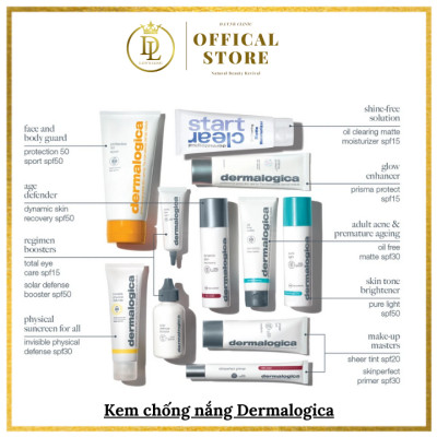 Kem chống nắng vật lý giúp vùng da cổ luôn săn chắc Dermalogica Physical Invisible Defense SPF30 50ml