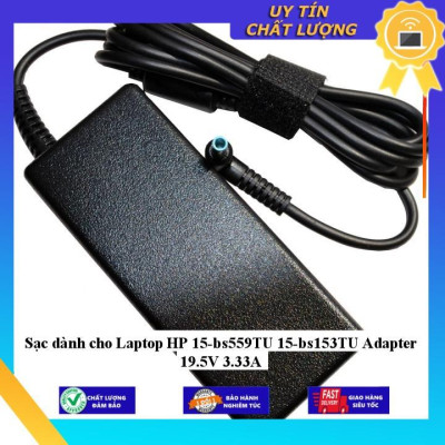 Sạc dùng cho Laptop HP 15-bs559TU 15-bs153TU Adapter 19.5V 3.33A - Hàng Nhập Khẩu New Seal