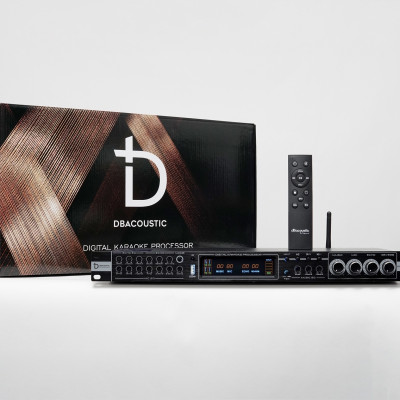 Vang cơ lai số dB Acoustic KM 350PRO - Tặng 1 cặp dây canon, dây quang học - hàng chính hãng