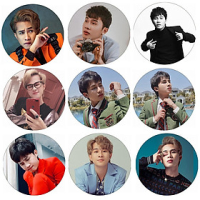 Huy hiệu JACK PHƯƠNG TUẤN J97 set 10 cái ảnh khác nhau