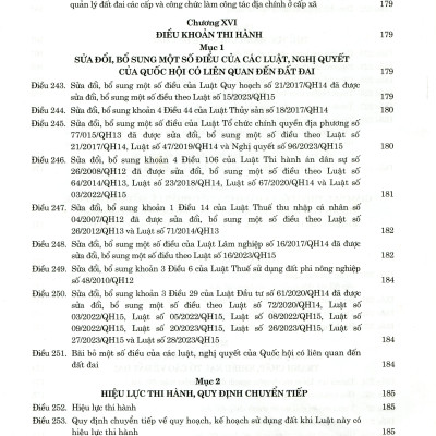 Luật Đất Đai Năm 2024 Và Các Văn Bản Hướng Dẫn Thi Hành 