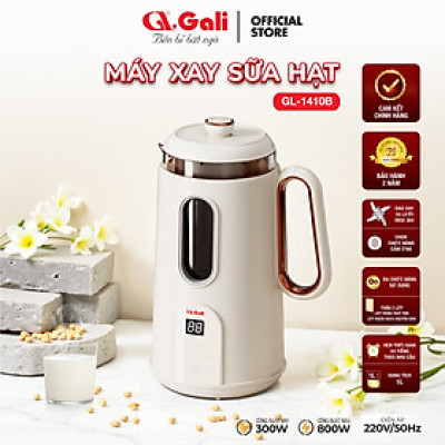 [SẴN HÀNG] Máy làm sữa hạt Gali GL-1410B. Hàng nhập khẩu chất lượng cao, bảo hành 24 tháng.
