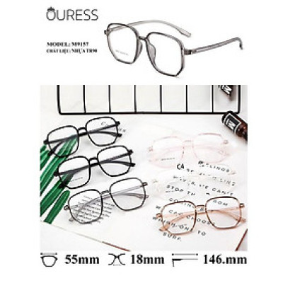 Gọng Kính TR90 Siêu Nhẹ Mềm Dẻo Siêu Bền Thời Trang  – M9157
