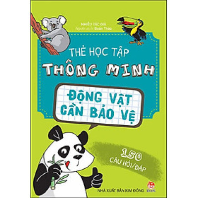Kim Đồng - Thẻ học tập thông minh - Động vật cần bảo vệ