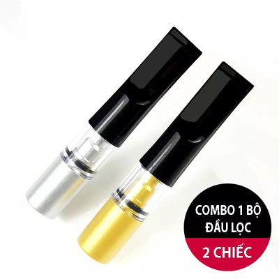 Bộ Tẩu Lọc Thuốc 2 Đầu Dùng Được Cả Loại Thông Thường Và Nhỏ Chất Lượng Cao