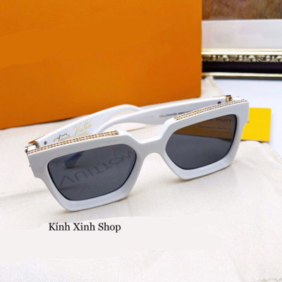 Kính râm, Kính mát thời trang Hàn Quốc cao cấp viền vàng