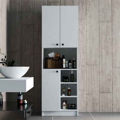 Tủ phòng tắm gỗ hiện đại SMLIFE Sebura