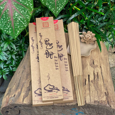 Nhang Trầm Hương 30cm, Loại Lan Tỏa, Nhang Sạch Thuần Thiên Nhiên